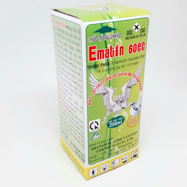 Thuốc trừ sâu sinh học EMATIN 6.0EC